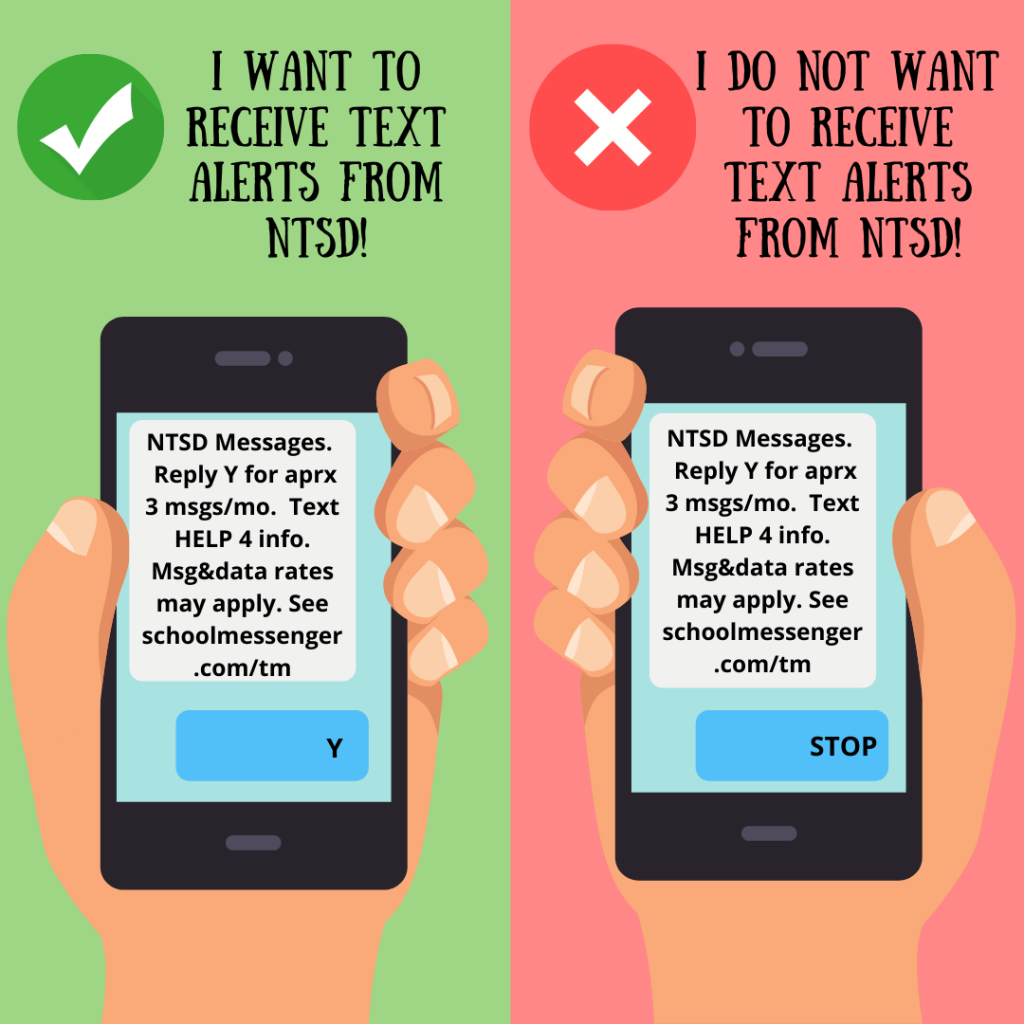 SMS / Text Message Communications From The District
